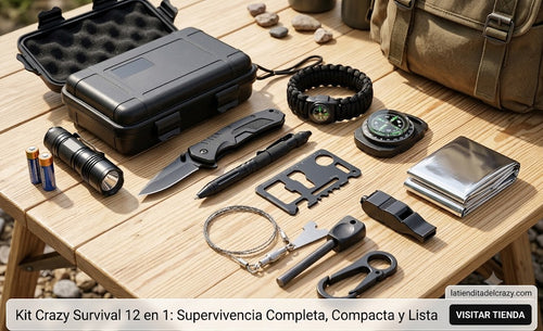 12 Herramientas que Ojalá Nunca Necesites, pero vas a agradecer tener - Kit Survival