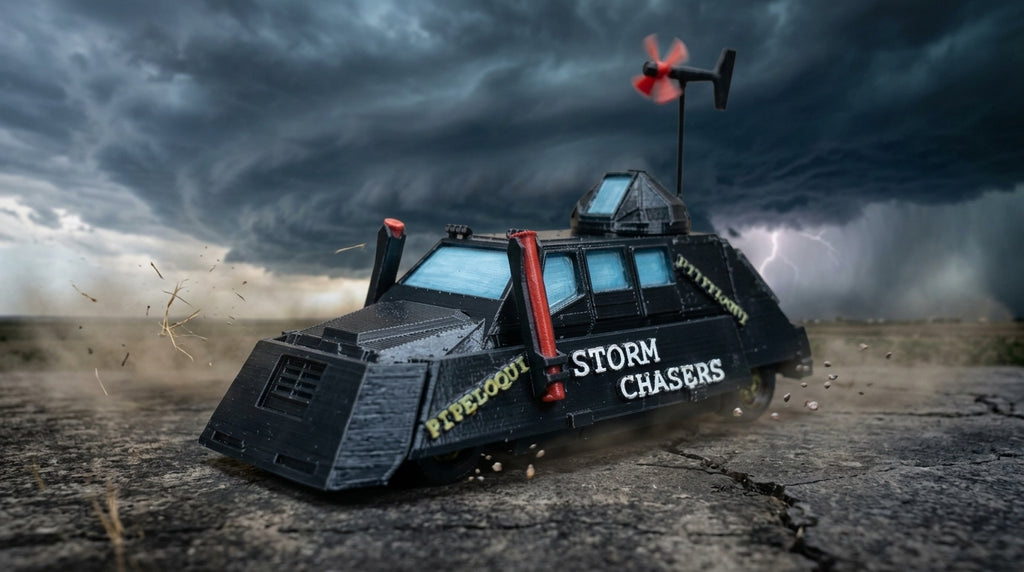 Dominator cazatormentas a escala | Impresión 3D