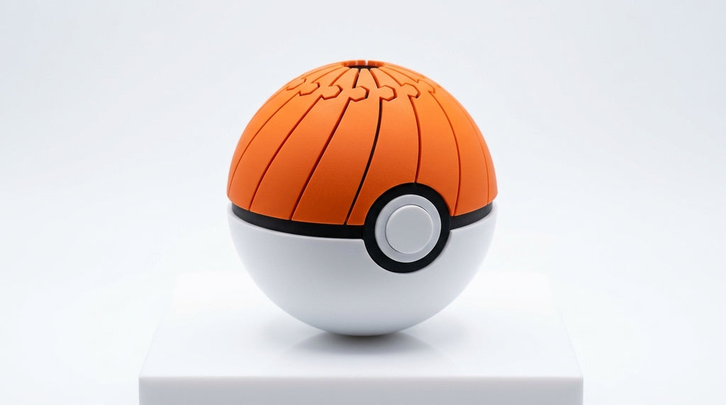 Pokébola fidget articulada | Estilo Pokémon