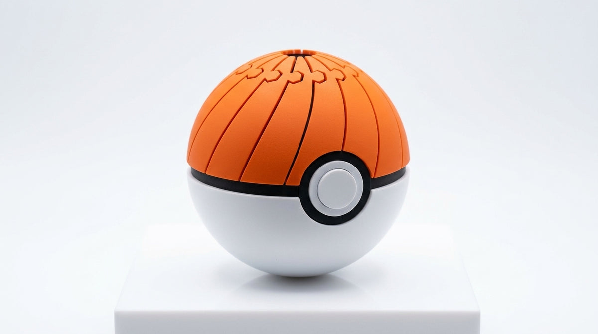 Pokébola fidget articulada | Estilo Pokémon