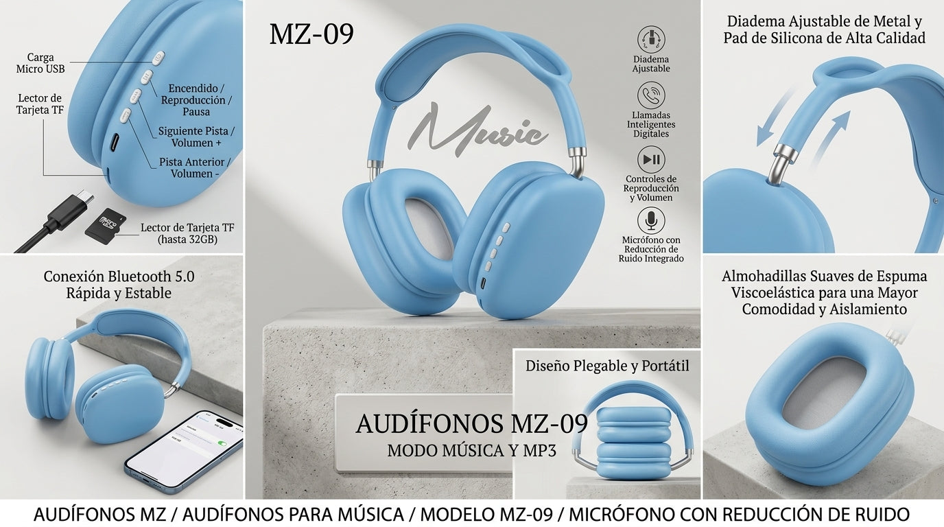 Audífono Inalámbrico MZ-09
