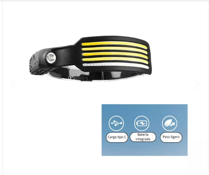 Linterna Frontal LED - Las Manos Libres Cuando Más Las Necesitas